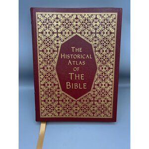 The Historical Atlas Of The Bible By Ian Barnes  Chartwell Books 2009 Gold Leaf